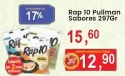 Federzoni Supermercados Rap 10 Pullman Sabores oferta