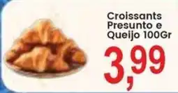 Federzoni Supermercados Croissants Presunto e Queijo oferta