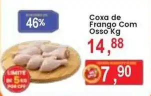 Federzoni Supermercados Coxa de Frango Com Osso Kg oferta