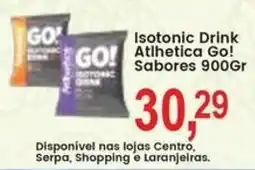 Federzoni Supermercados Isotonic Drink Athletica Go! Sabores oferta