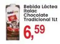 Federzoni Supermercados Bebida Láctea Italac Chocolate Tradicional oferta