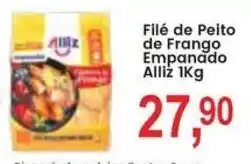 Federzoni Supermercados Filé de Peito de Frango Empanado Alliz oferta