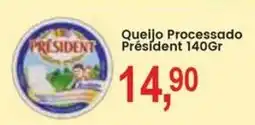 Federzoni Supermercados Queijo Processado Président oferta