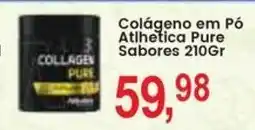 Federzoni Supermercados Colágeno em pó atletica pure sabores oferta