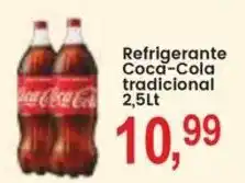 Federzoni Supermercados Refrigerante coca-cola tradicional oferta