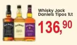 Federzoni Supermercados Whisky Jack Daniels Tipos 1Lt oferta