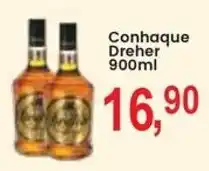 Federzoni Supermercados Conhaque Dreher oferta