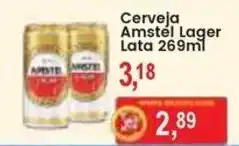 Federzoni Supermercados Cerveja Amstel Lager oferta