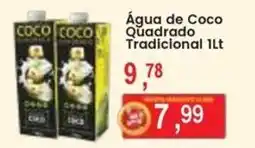 Federzoni Supermercados Água de Coco Quadrado Tradicional oferta