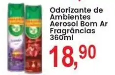 Federzoni Supermercados Odorizante de Ambientes Aerosol Bom Ar Fragrâncias oferta