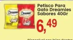 Federzoni Supermercados Petisco para gato dreamies sabores oferta