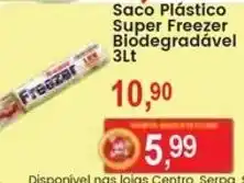 Federzoni Supermercados Saco Plástico Super Freezer Biodegradável oferta