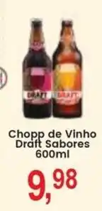Federzoni Supermercados Chopp de Vinho Draft Sabores oferta