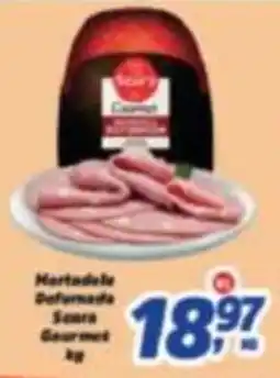 Supermercados Campeão Mortadela Defumada Scara Gourmet oferta