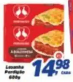 Supermercados Campeão Lasanha Perdigão oferta