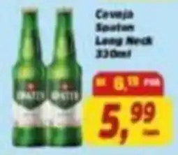 Supermercados Campeão Cerveja Spaten Long Neck oferta