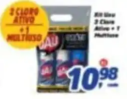 Supermercados Campeão kit uso 3 cloro ativo + 1 multiruso oferta