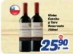 Supermercados Campeão Vinho Cosecha y Toro Reserva oferta