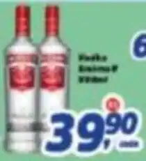 Supermercados Campeão Vodka Smirnoff oferta