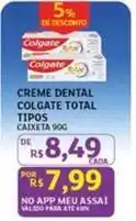 Assaí Atacadista Colgate - creme dental total tipos oferta