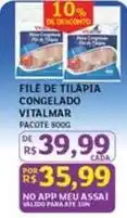 Assaí Atacadista Vitalmar - file de tilapia congelado oferta