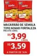 Assaí Atacadista Ninho - macarrao de semola tipo fortaleza oferta