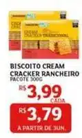 Assaí Atacadista Rancheiro - biscoito cream cracker oferta