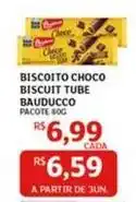 Assaí Atacadista Bauducco - biscoito choco biscuit tube oferta