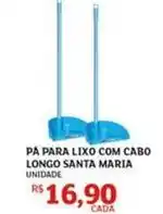 Assaí Atacadista Maria - pà para lixo com cabo longo santa oferta