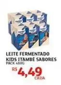 Assaí Atacadista Itambé - leite fermentado kids sabores oferta