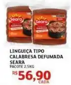 Assaí Atacadista Seara - linguica tipo calabresa defumada oferta