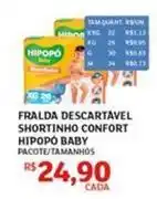 Assaí Atacadista Huppy baby - fralda descartável shortinho confort oferta
