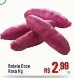 Max Atacadista Batata doce roxa oferta
