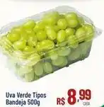 Max Atacadista Uva verde tipos bandeja oferta