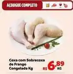 Max Atacadista De - coxa com sobrecoxa de frango congelada oferta