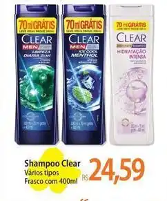Atacadão Clear - shampoo oferta