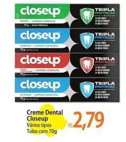 Atacadão Close up - creme dental oferta