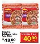 Fort Atacadista Nobre - linguiça calabresa oferta