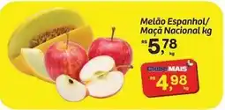 Fort Atacadista Nacional - melao espanhol/ maçã nacional oferta