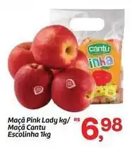 Fort Atacadista Cantu - maçã pink lady kg/ maçã escolinha oferta