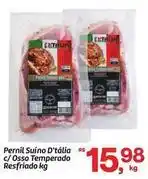Fort Atacadista Rs - pernil suino d'tália c/osso temperado resfriado oferta