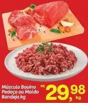 Fort Atacadista Bovino - músculo bovino pedaço ou moido bandeja oferta