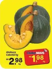 Fort Atacadista Mais - abóbora cabotia oferta