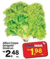Fort Atacadista Mais - alface crespa dorigatti/sinual un oferta