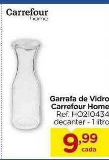 Carrefour Garrafa De Vidro Carrefour Home oferta