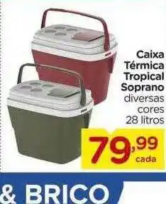Caixa Térmica Tropical Soprano