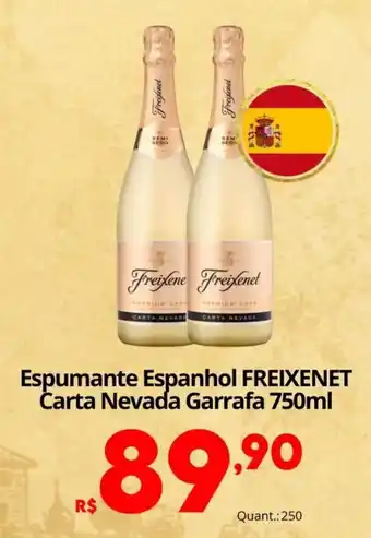 Althoff Supermercados Espumante Espanhol Freixenet Carta Nevada oferta