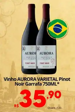 Althoff Supermercados Vinho aurora varietal pinot noir oferta