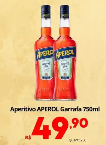 Althoff Supermercados Aperitivo aperol garrafa oferta