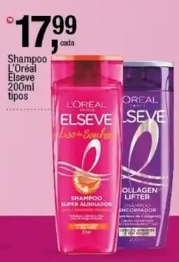 Frangolândia Shampoo l'oreal elseve oferta